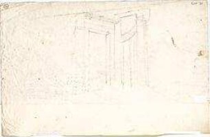 Neureuther, Gottfried von; Zeichnungen - Sybillentempel Tivoli (Ansicht)