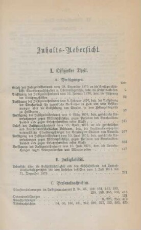 Inhalts-Uebersicht
