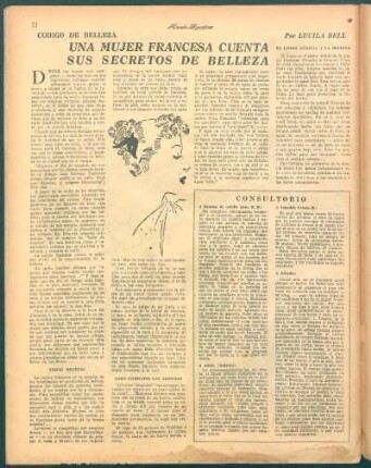 Una mujer francesa cuenta sus secretos de belleza : Código de belleza