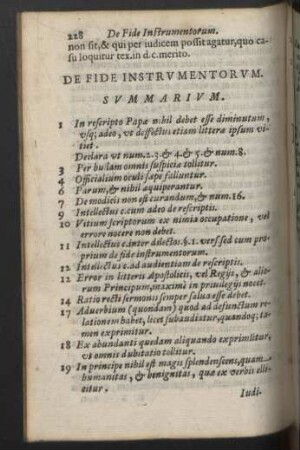 De Fide instrumentorum.