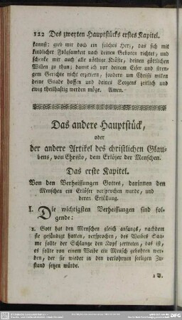 Das andere Hauptstück, oder der andere Artikel des christlichen Glaubens, von Christo, dem Erlöser der Menschen