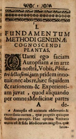 Character Plantarum Naturalis, à Fine Ultimo Videlicet Fructificatione Desumtus Ac Præmisso Fundamento Methodi Genuinæ Cognoscendi Plantas