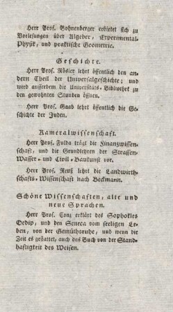 Schöne Wissenschaften, alte und neue Sprachen