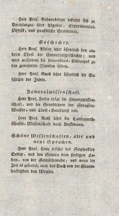 Schöne Wissenschaften, alte und neue Sprachen
