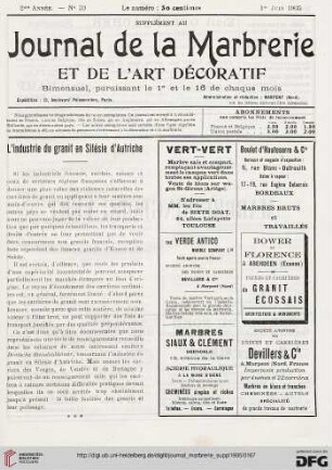 No. 39 (1er Juin 1905)