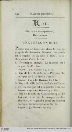 Maitre inconnu