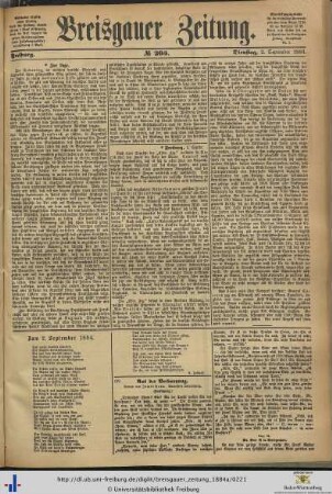 Nr. 205-229 (September 1884)