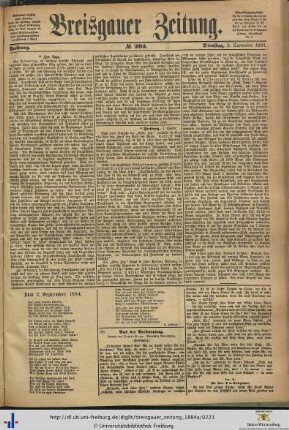 Nr. 205-229 (September 1884)