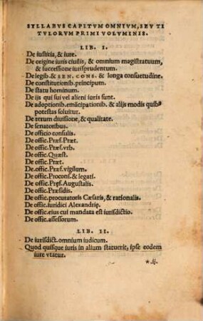 Digestorum Seu Pandectarum Iuris Civilis Volumen .... 1, Undecim Libros Priores Complectens