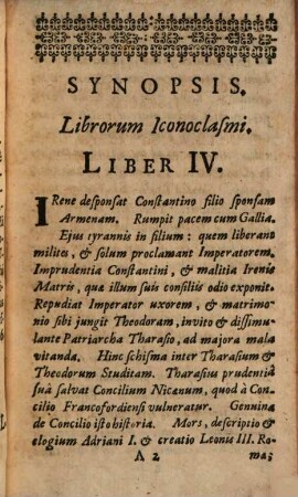 Historia De Haeresi Iconoclastarum : In Compendium Reducta, 2