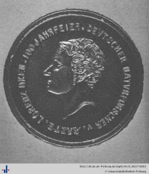 Nachlass L. Oken (NL 45/A7) : Oken-Medaille