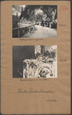 Serpentinenstraße in den Tiroler Alpen