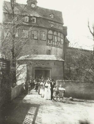 Burgk, Schloss : Burgk. Schloß. Amtshaus von Nordosten