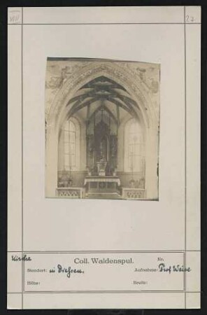 Kirche (Altarraumm) Standort: Diessen