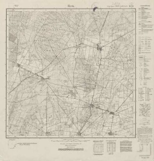 3430 (alte Nr.: 1821) Ehra, (4cm - Karte) Meßtischblatt