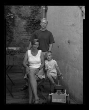 Familie Andreas und Thereza Böhmack, Bautzen (Handrij, Tereza + Sofija Bejmak)
