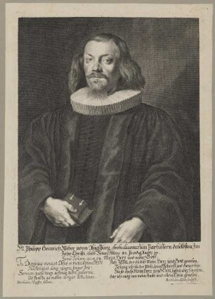 Bildnis des Philipp Heinrich Weber