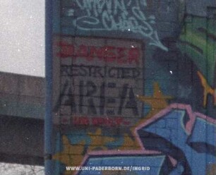 DANGER RESTRICTED AREA - UC ONLY -