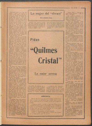 La mujer del "clown"