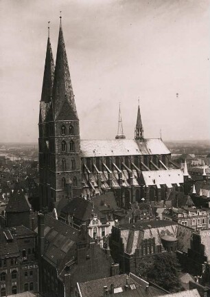 Lübeck. Kirche St. Marien zu Lübeck