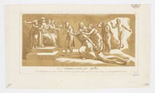La Calomnie, Blatt 39 der Folge "Recueil d'estampes d'après les plus beaux tableaux et d'après les plus beaux desseins qui sont en France"