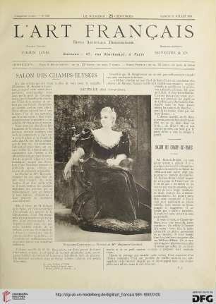 No. 220 (11 Juillet 1891) – No. 229 (12 Septembre 1891)