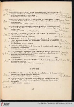 f) Fächer (Nr. 481-493)