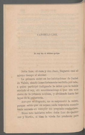 Capítulo LVII. - El rey da el último golpe.