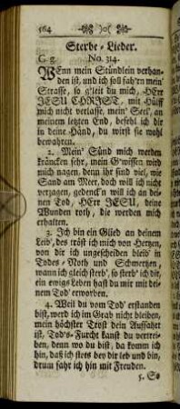 Sterbe-Lieder.