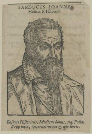 Bildnis des Johannes Sambucus