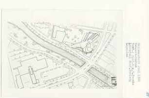 Konservatorium, Berlin-Tiergarten (Diplomarbeit bei Peter Poelzig): Lageplan 1:500