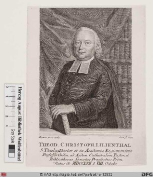 Bildnis Theodor Christoph Lilienthal