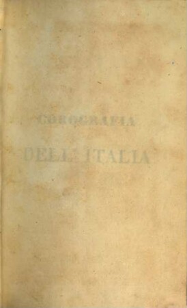 Corografia dell'Italia. 2