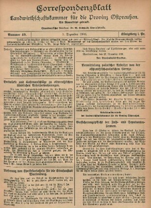 Nummer 49. 5. Dezember 1900.