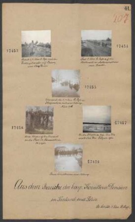 An den Flügeln der Kav.-Div. und 3. Kav.- Div.