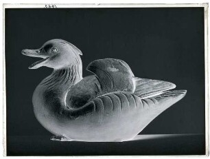 Räuchergefäß (Kōro) in Form einer Mandarin-Ente