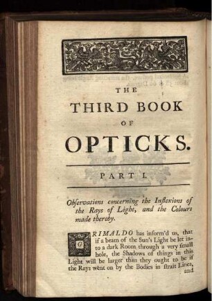 The Third Book of Opticks
