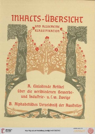 Inhaltsübersicht und allgemeine Klassifikation
