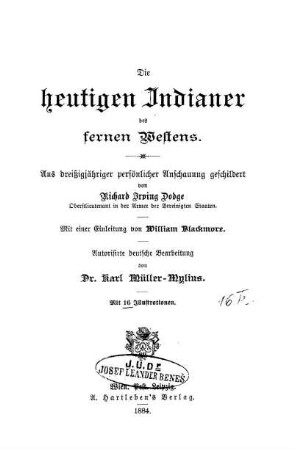 Die heutigen Indianer des fernen Westens