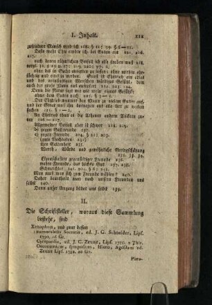 Die Schriftsteller, woraus diese Sammlung besteht sind ...