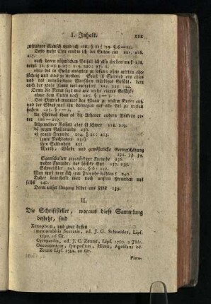 Die Schriftsteller, woraus diese Sammlung besteht sind ...