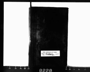 Gerichtshandelsbuch von Bräunsdorf (bei Freiberg)