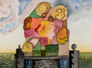 Ohne Titel (Landschaftlich mit Figuren)