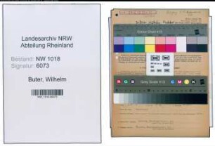 Entnazifizierung Wilhelm Buter , geb. 19.01.1895 (Lehrer)