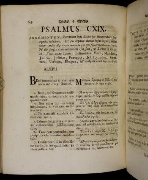Psalmus CXIX.