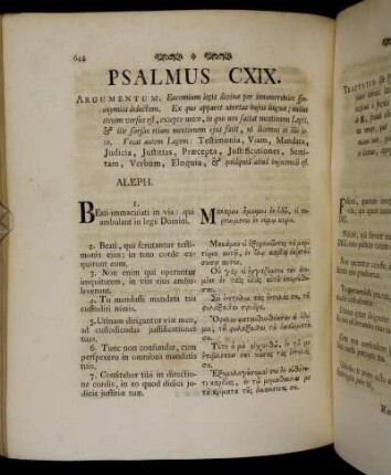 Psalmus CXIX.