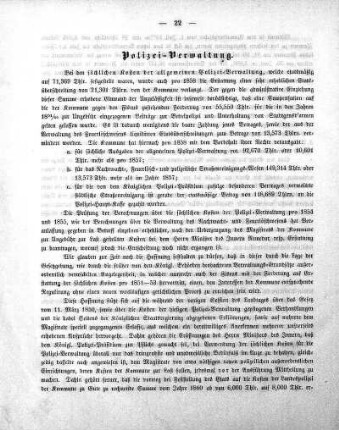Polizei-Verwaltung