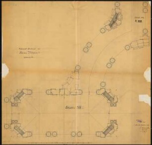 Denkmal für Kaiser Wilhelm I., Berlin: Gesamtgrundriss Schicht 13