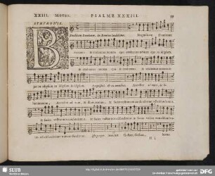 XXIII. Benedicam Dominum in omni tempore