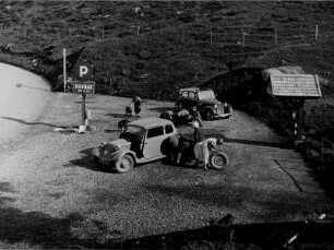 Österreich - Großglockner-Hochalpenstraße, Am Parkplatz "Piffkar", 1620 mtr.